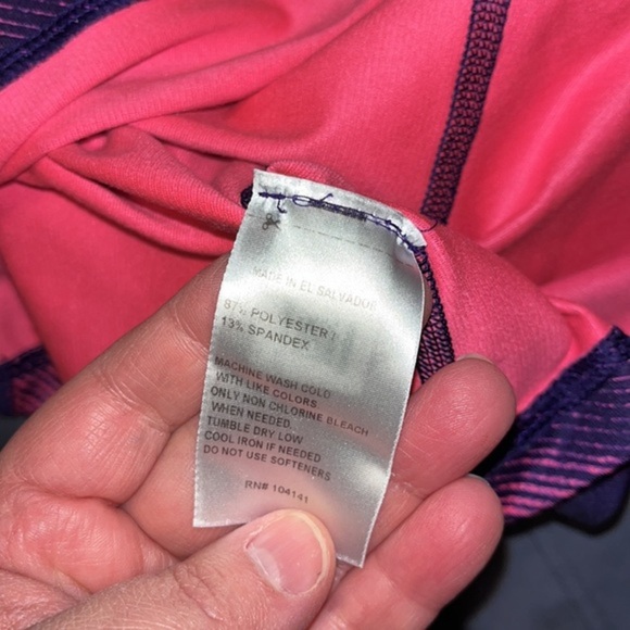 Reebok Pink and Purple Athletic Pullover - Picture 5 of 5